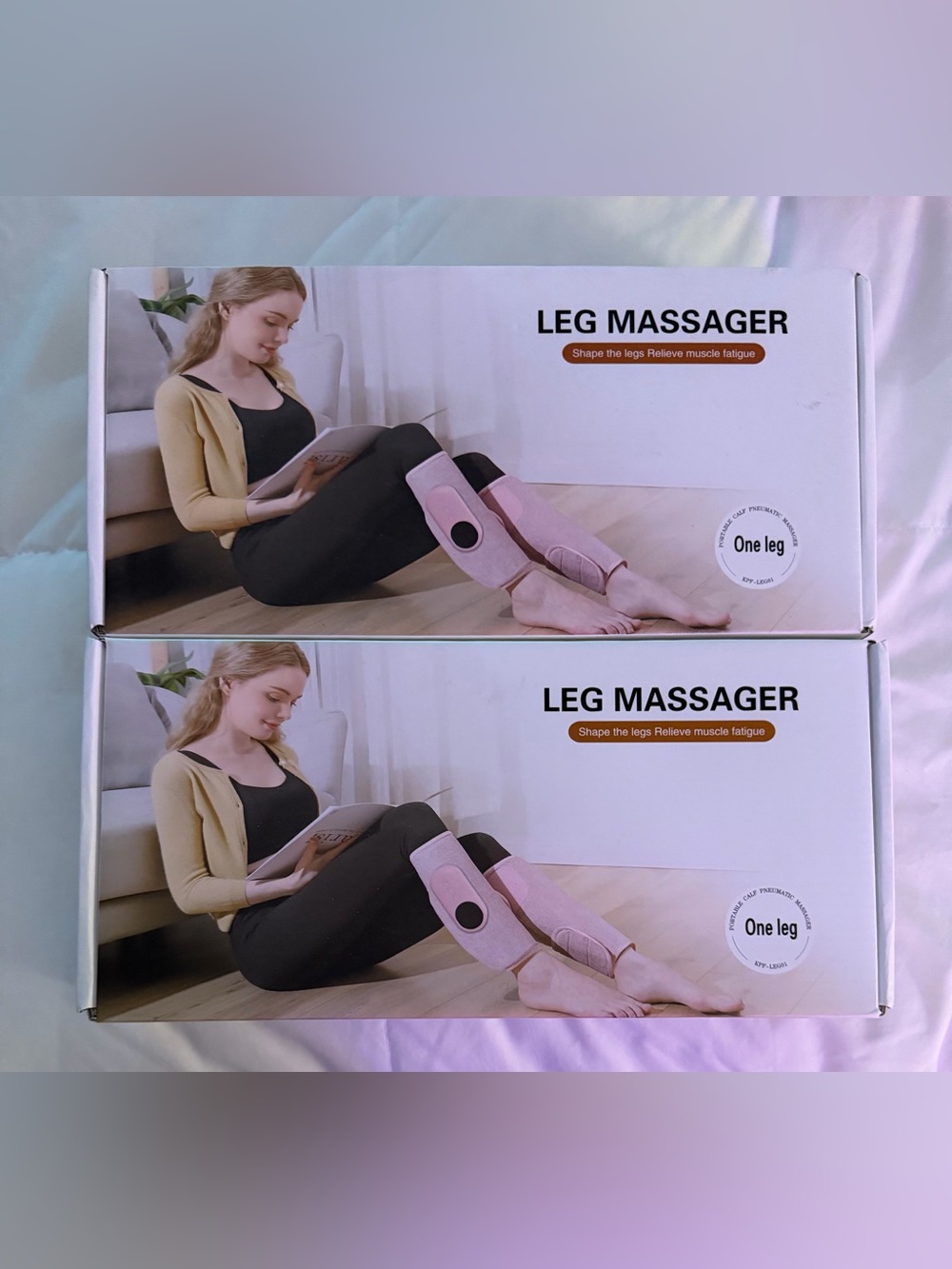 ⭐ New Air Compression Leg Massager Calf Wrap Therapy Muscle Recovery